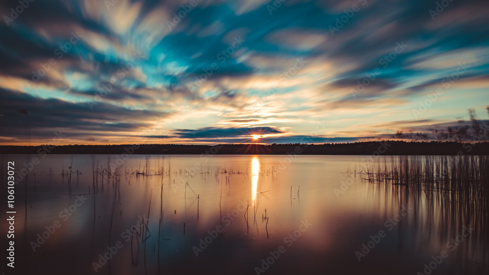Fototapeta premium Mecklenburgische Seenplatte