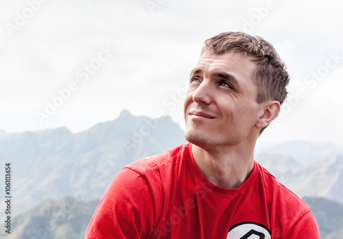 Portrait of man