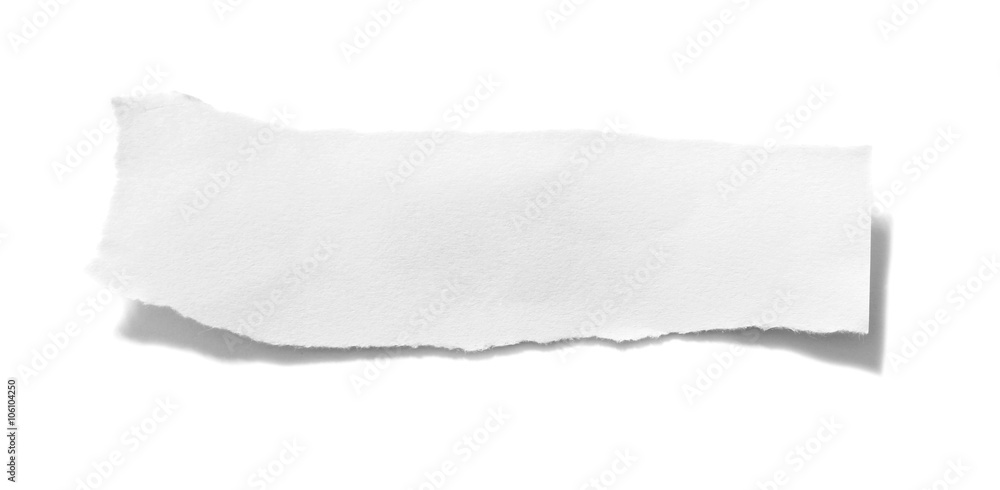 white torn paper isolated over white background white torn paper isolated over white background