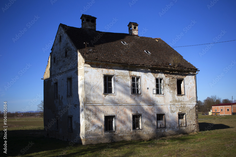 Old house in Scitarjevo, Croatia