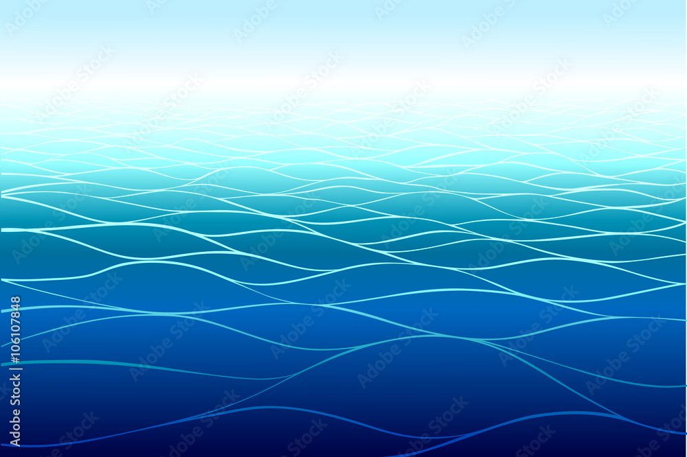 Seamless horizontal sea background Seamless horizontal sea background