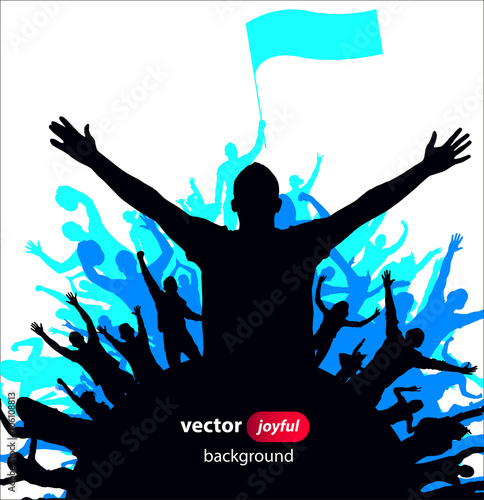 Banner for music concerts and sport championships 