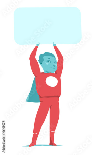 Supereroe e mascotte