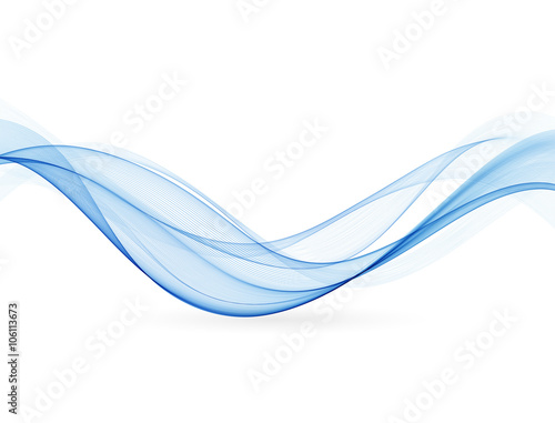 Abstract vector background, futuristic wavy 