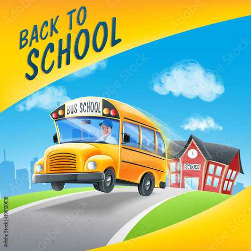 bus school