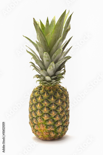 Pineapple on white background