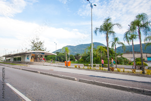 Brt Station in Rio