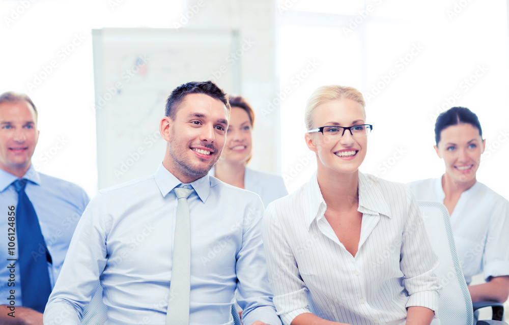 businessmen and businesswomen on conference businessmen and businesswomen on conference