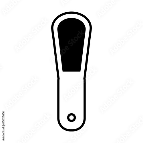 emery board pedicure icon