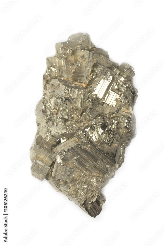 Fototapeta premium pyrite isolated