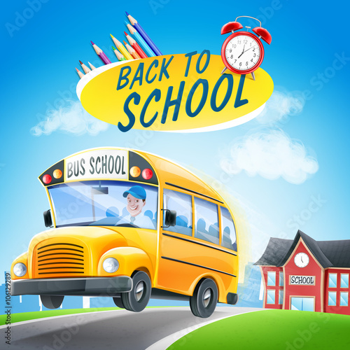 back to school bus