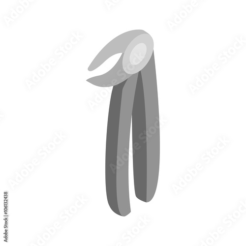 Tooth extraction instrument icon