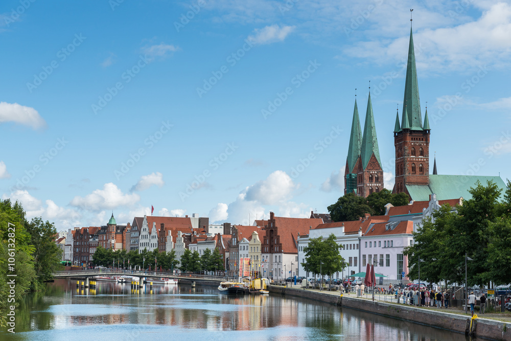 Obraz premium Lubeck Cityscape