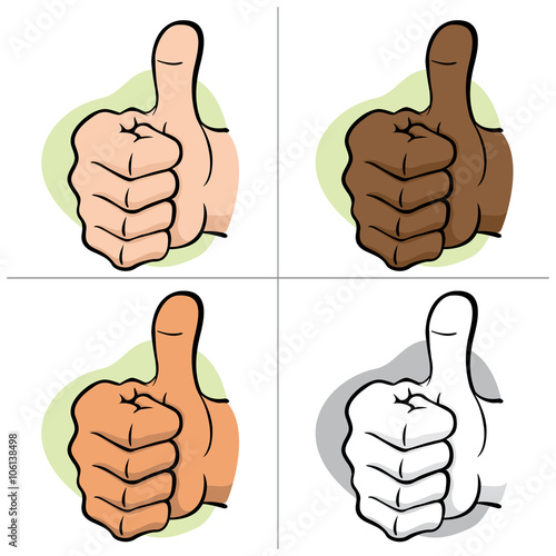 person's hand signaling right, okay, yes, correct, ethnic