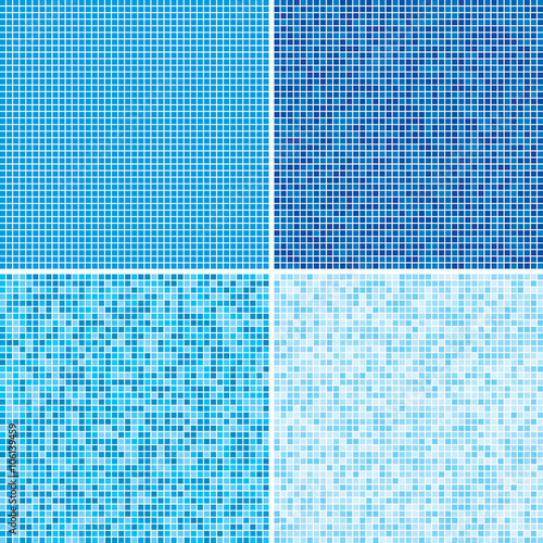  Multicoloured tiles. Mosaic. Eps 10.
