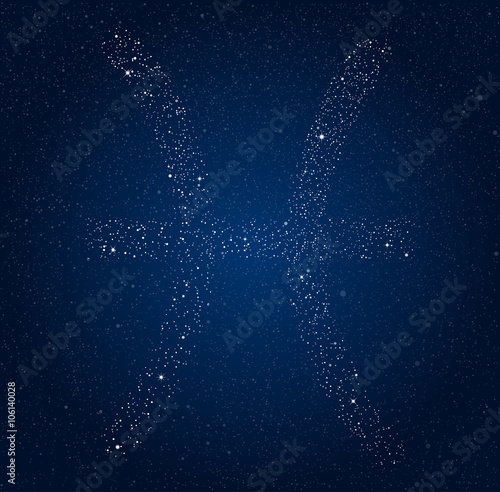 Vector astrological sign of the Zodiac. EPS 10.
