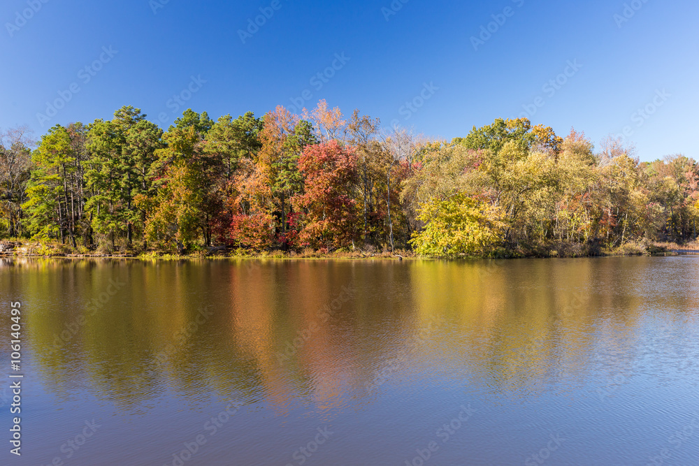 Arkansas fall landscape, Petit Jean state park. Arkansas fall landscape, Petit Jean state park.