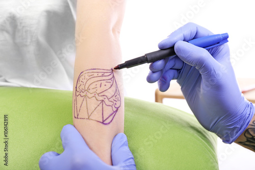 Process of making tattoo, c...