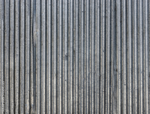 Corrugated steel sheets texture