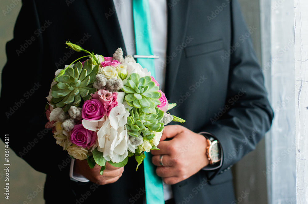 Wedding bouquet of flowers Wedding bouquet of flowers