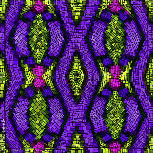 Seamless mosaic background