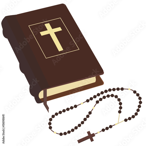 Bible and rosary