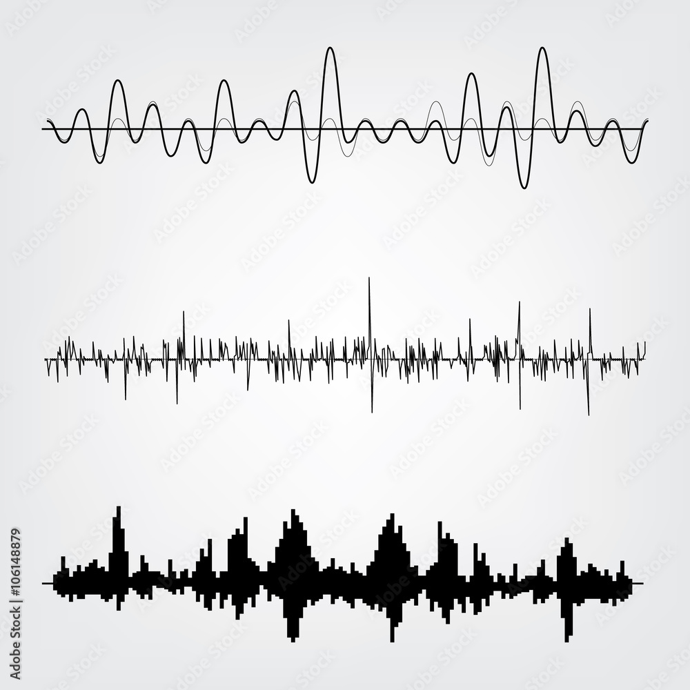 Sound waves set