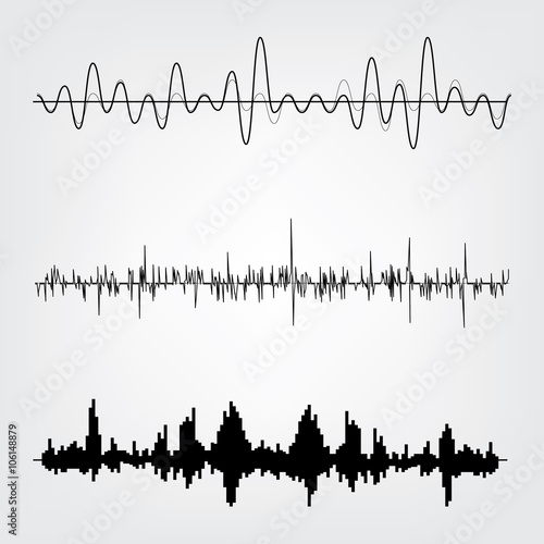 Sound waves set
