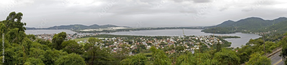 Panorama of Lagoa da Conceição, Florianópolis Brazil