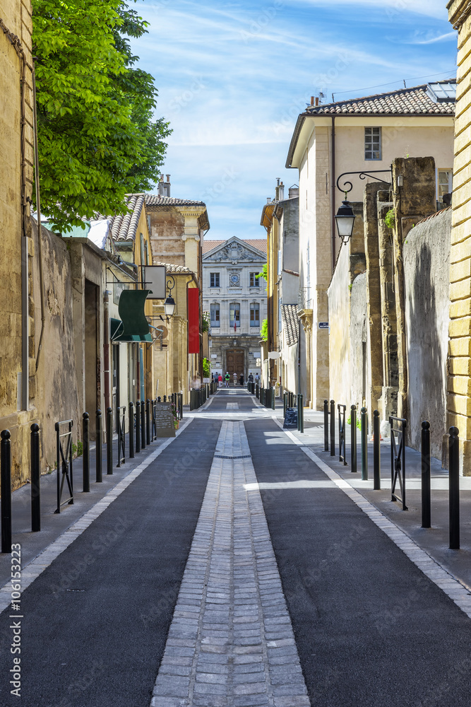 Joseph Cabassol street in Aix en Provence