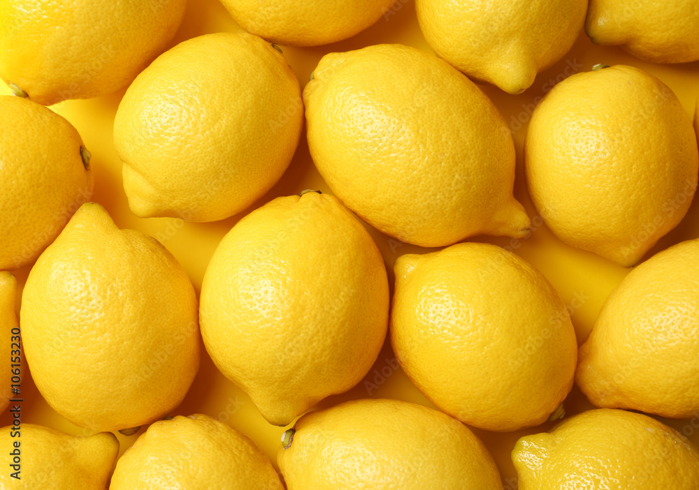 Fresh lemon background Fresh lemon background