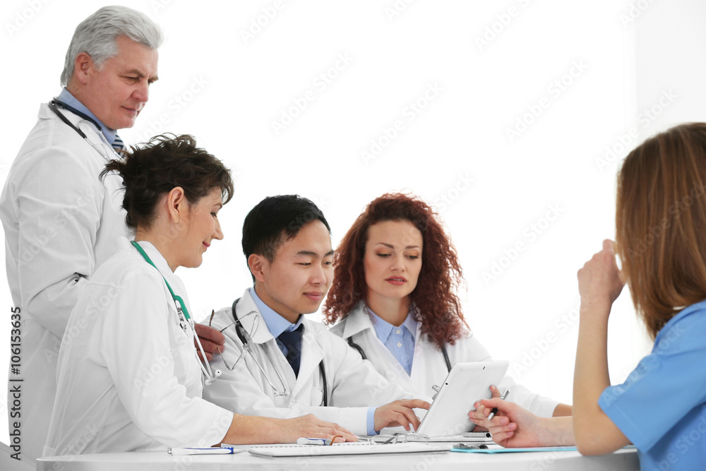 Fototapeta premium Team of doctors indoors