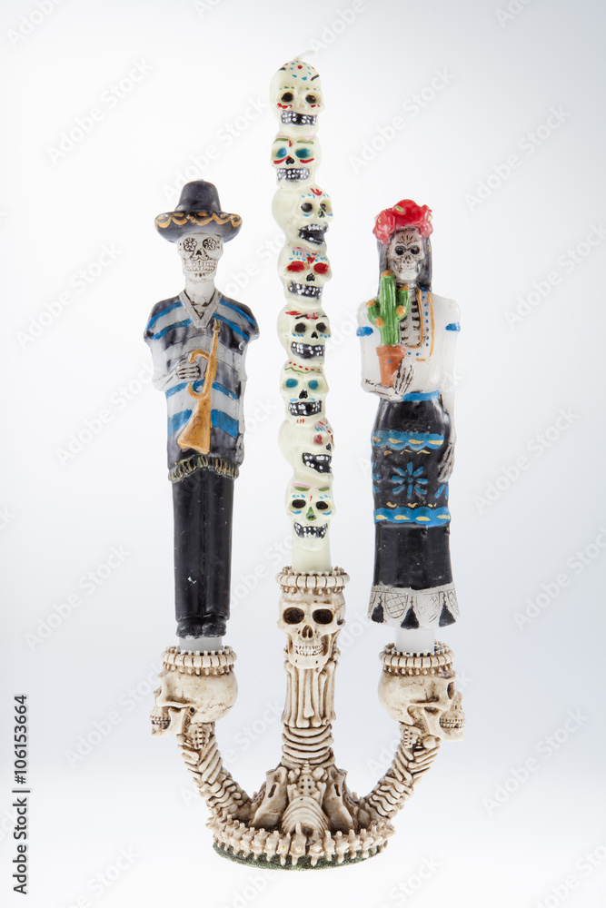 Day of the Dead Candles Day of the Dead Candles
