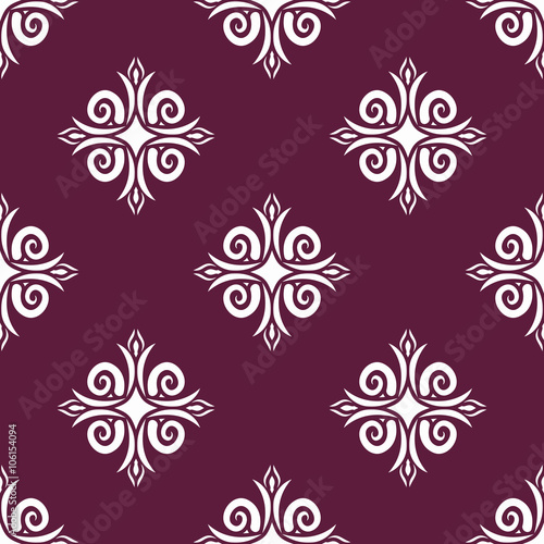 Uzbek pattern. Traditional national pattern of Uzbekistan. Textu