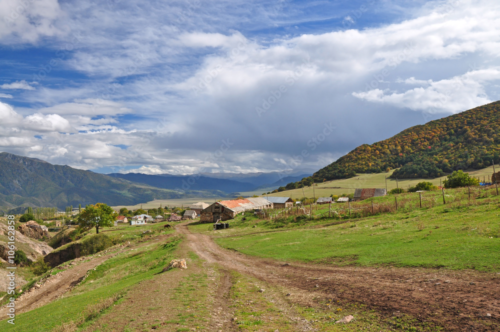 Armenian Village  landscape
