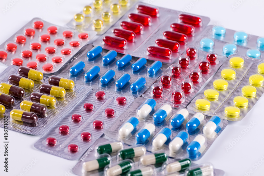 Variety of medicines and drugs Variety of medicines and drugs
