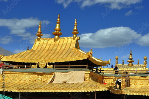 Tibet - Jokhang Kloster in Lhasa