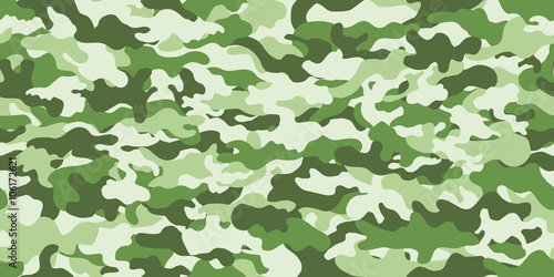 Camouflage　background. Seamless pattern.Vector. 迷彩パターン