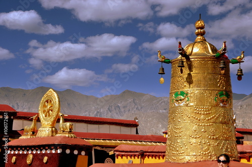 Tibet - Jokhang Kloster in Lhasa
