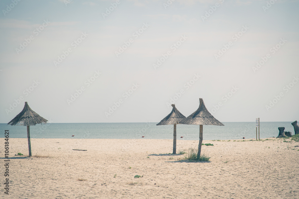 Sunny seaside landscape in eastern Romania Sunny seaside landscape in eastern Romania