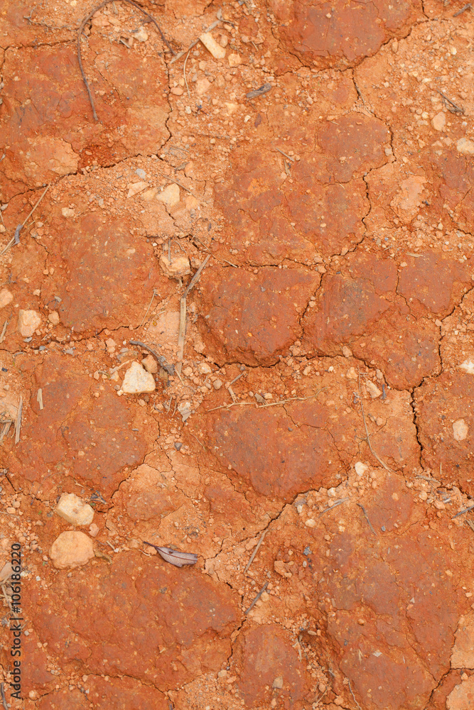 Dirt texture, red dry orange showing texture of dirt Dirt texture, red dry orange showing texture of dirt