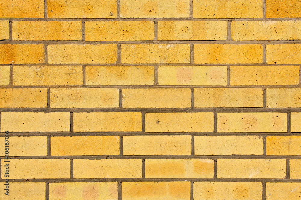 Fototapeta premium orange brick wall orange