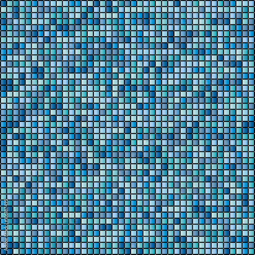  Multicoloured tiles. Mosaic. Eps 10.