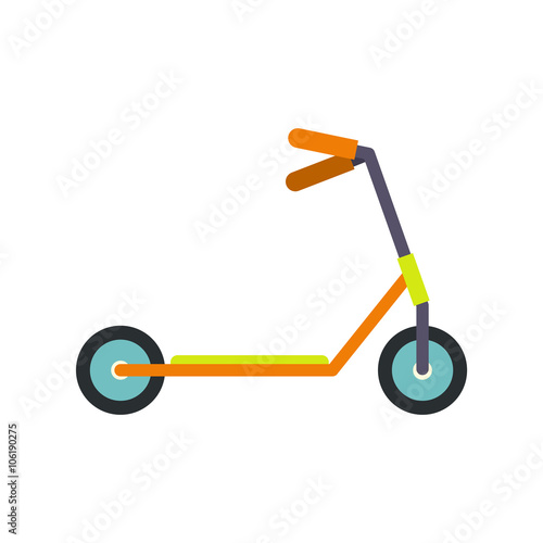 Kick scooter icon 