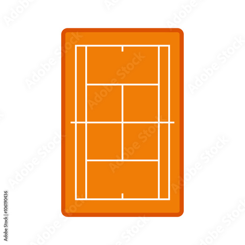 Tennis court icon