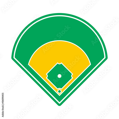 Photography Baseball field icon