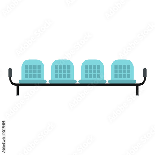 Airport seats icon 