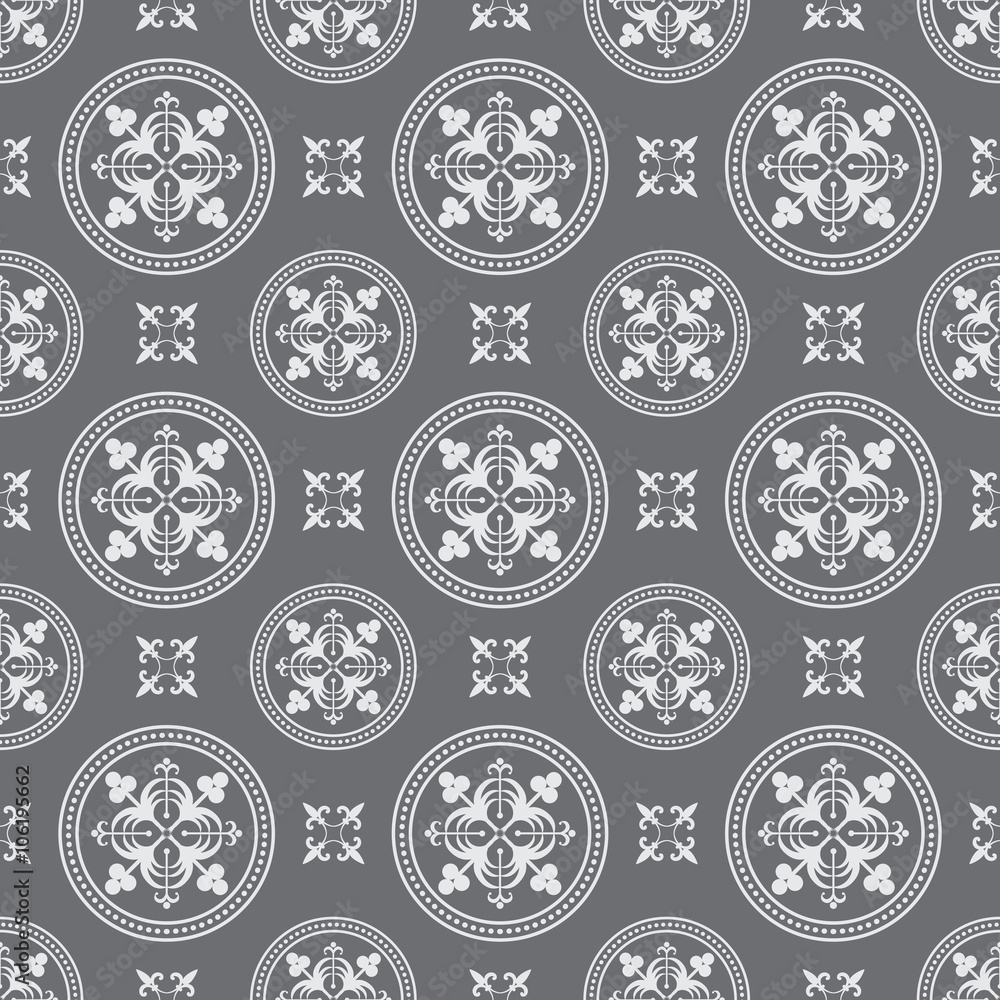 Seamless Antique Dark Pattern Seamless Antique Dark Pattern