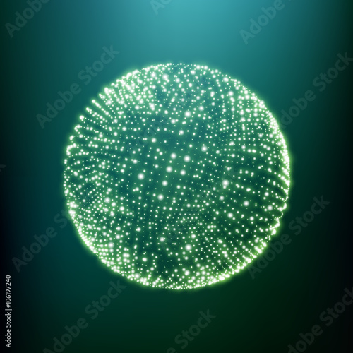 The Sphere Consisting of Points. Global Digital Connections. Abstract Globe Grid. Wireframe Sphere Illustration. Abstract 3D Grid Design. A Glowing Grid. 3D Technology Style. Networks - Globe Design.