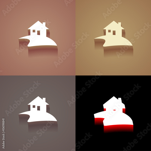 3_Vintage_Icons_With_Long_Shadow